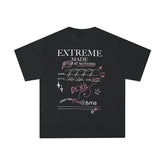 "STOP AT NOTHING" Printed T-Shirt
